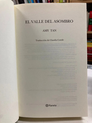 El Valle Del Asombro - Amy Tan