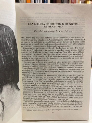 Un Modo De Ver Las Cosas - Erik H. Erikson