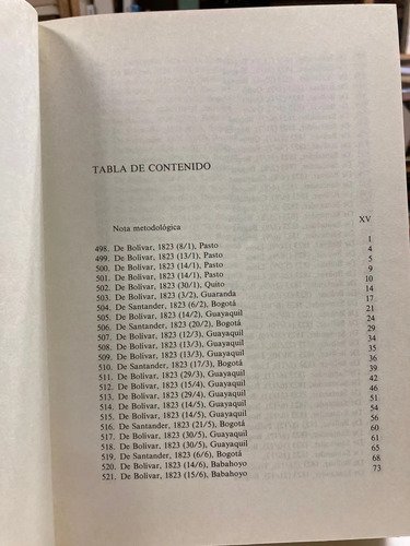 Cartas Santander-bolívar 1823-1825 Tomo Iv