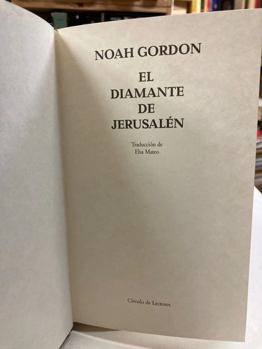 producto_639279722348453338_1 El Diamante De Jerusalén - Noah Gordon