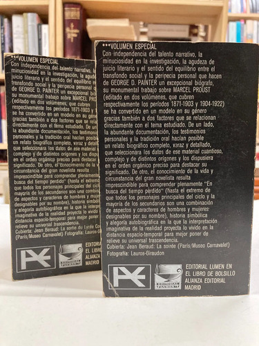Marcel Proust Biografía 1 Y 2 - George D. Painter