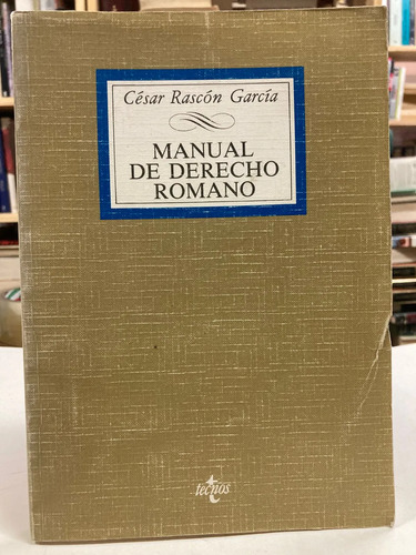 producto_639279725201213181_0 Manual De Derecho Romano - César Rascón García