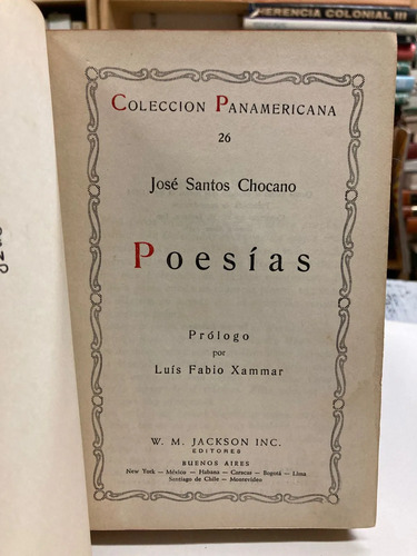 José Santos Chocano Poesías