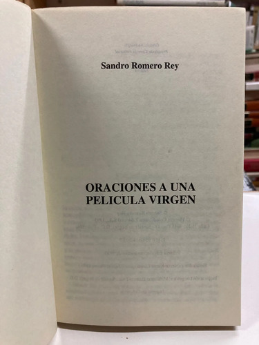 producto_639279726461591194_1 Oraciones A Una Película Virgen - Sandro Romero Rey