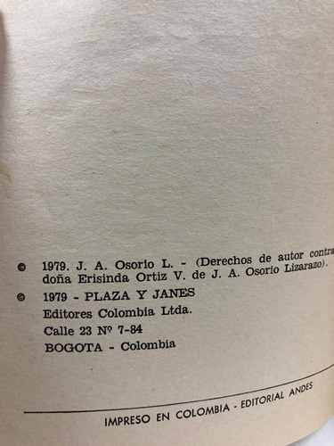 La Cosecha - J.a. Osorio Lizardo
