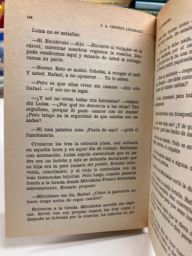 La Cosecha - J.a. Osorio Lizardo