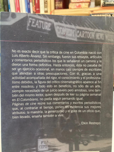Páginas De Cine Volumen 1 - Luis Alberto Álvarez