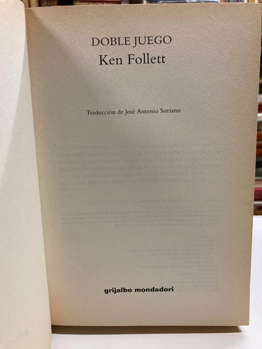 Doble Juego - Ken Follett