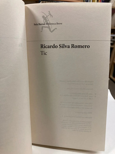 Tic - Ricardo Silva Romero