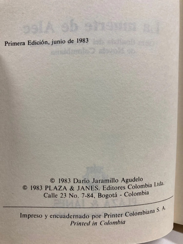 La Muerte De Alec - Dario Jaramillo Agudelo