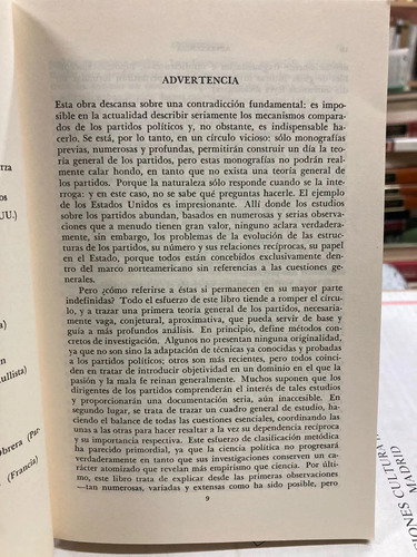 Los Partidos Políticos - Maurice Duverger