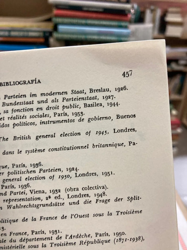 Los Partidos Políticos - Maurice Duverger