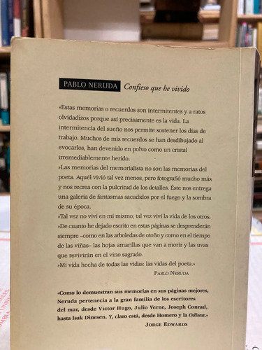 Confieso Que He Vivido - Pablo Neruda