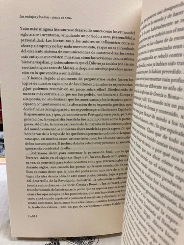 Los Trabajos Y Los Días - Jorge De Sena