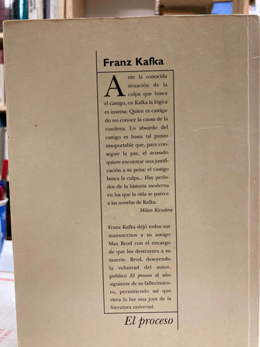 El Proceso - Franz Kafka