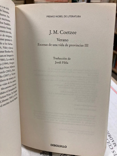 Verano - J.m. Coetzee