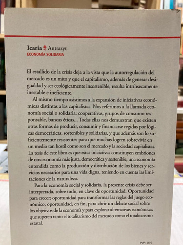 producto_639279730421462799_8 Crisis Capitalista Y Economía Solidaria - Jean-louis Laville