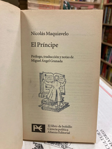 El Príncipe - Nicolás Maquiavelo