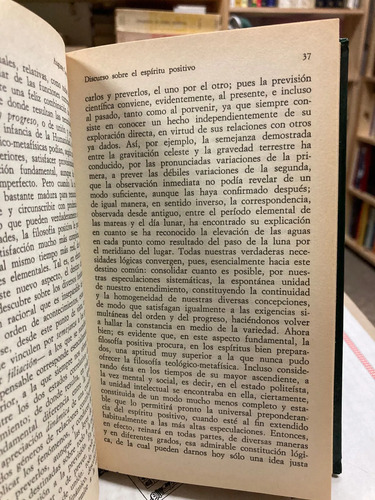 Discurso Sobre El Espíritu Positivo - Auguste Comte