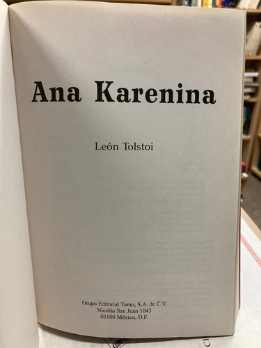 Ana Karenina - León Tolstoi