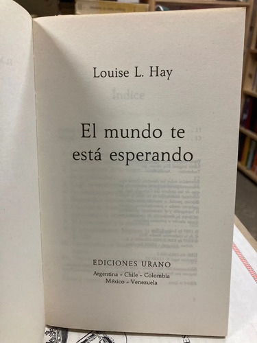 El Mundo Te Esta Esperando - Louise L. Hay