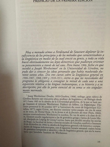 Curso De Lingüistica General - Ferdinand De Saussure