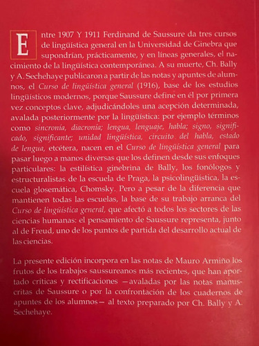 Curso De Lingüistica General - Ferdinand De Saussure