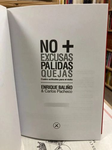 producto_639279737756890027_1 No + Excusas Pálidas Quejas - Enrique Baliño