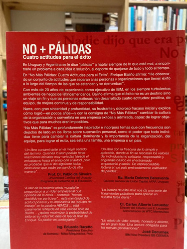 producto_639279737839248651_7 No + Excusas Pálidas Quejas - Enrique Baliño