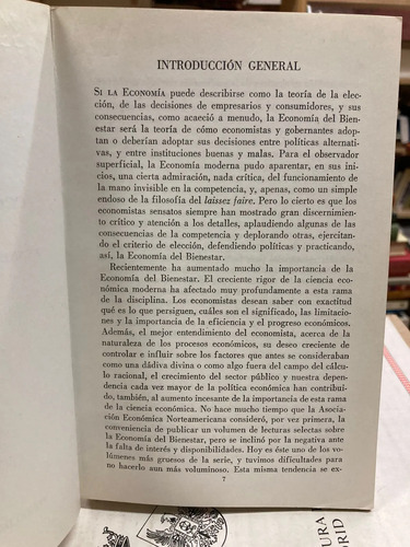 La Economía Del Bienestar - Kenneth J. Arrow