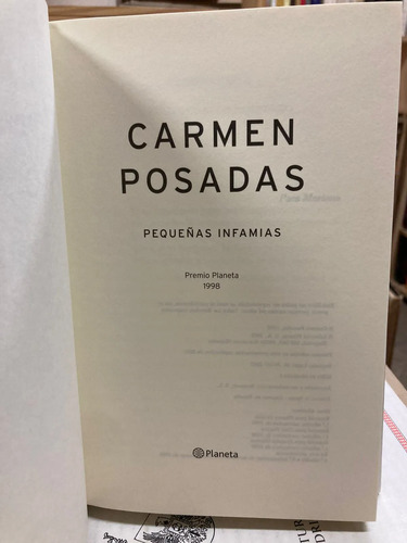 Pequeñas Infamias - Carmen Posadas