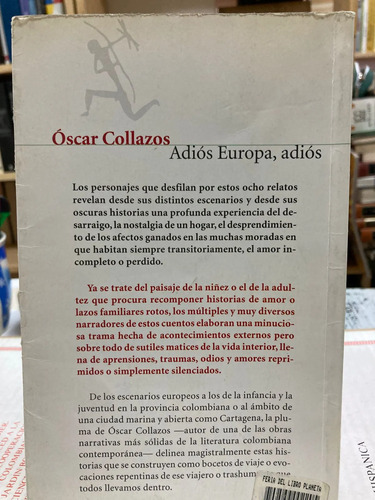Adiós Europa, Adiós - Óscar Collazos