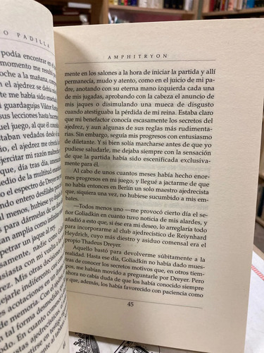 Amphitryon - Ignacio Padilla