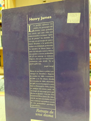 Retrato De Una Dama - Henry James