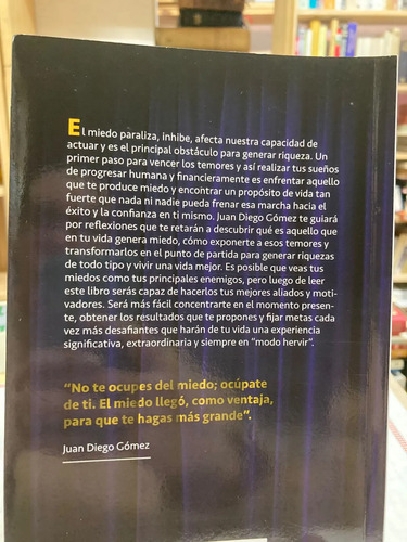 Menos Miedo Más Riquezas - Juan Diego Gómez Gómez