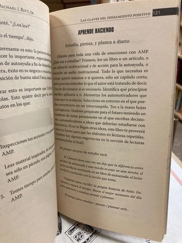 Las Claves Del Pensamientos Positivo - Napoleón Hill