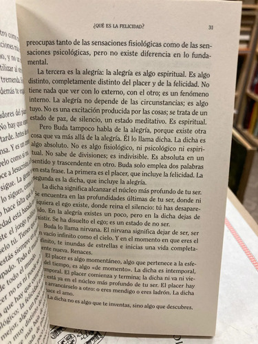 Alegría, La Felicidad Que Surge Del Interior - Osho