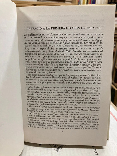 Grandeza Y Decadencia De Los Mayas - J. Eric S. Thompson