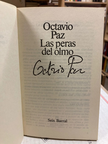 producto_639279746580277879_1 Las Peras Del Olmo - Octavio Paz