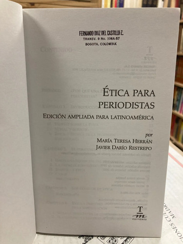 Ética Para Periodistas - María Teresa Herrán