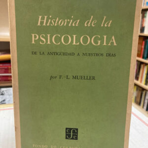 producto_639279747720455556_0 Historia De La Psicología - E.l. Mueller