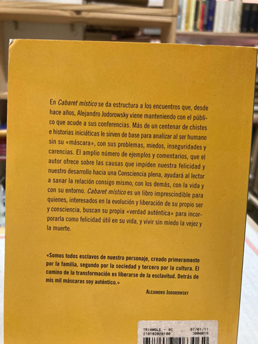 Cabaret Místico - Alejandro Jodorowsky