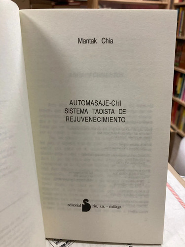Sistema Taoísta De Rejuvenecimiento - Mantak Chia
