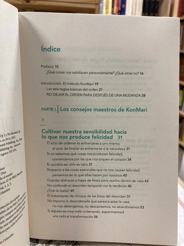 La Felicidad Después Del Orden - Marie Kondo