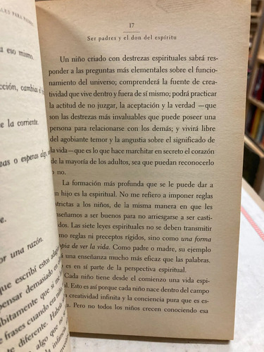 Las Siete Leyes Espirituales Para Padres - Deepak Chopra