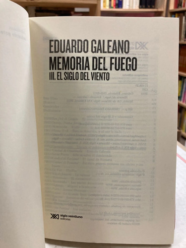 Memoria Del Fuego - Eduardo Galeano