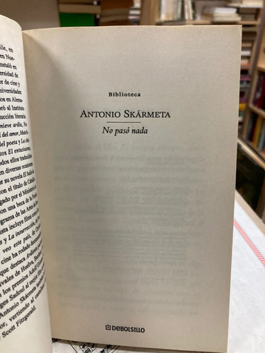No Pasó Nada - Antonio Skármeta
