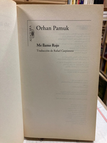 Me Llamo Rojo - Orhan Pamuk