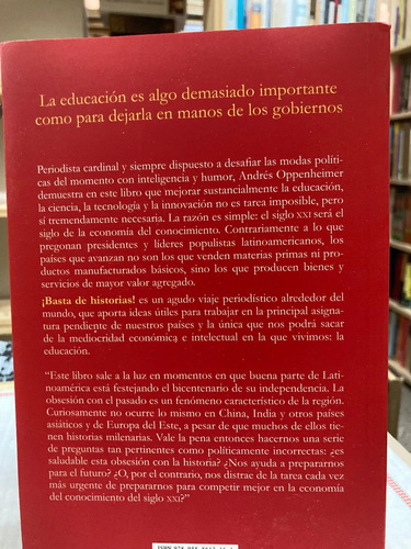 Basta De Historias - Andrés Oppenheimer