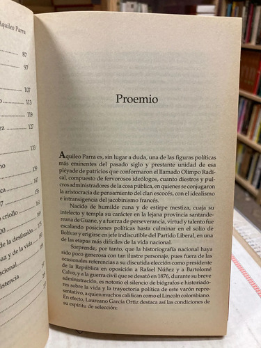 Aquileo Parra Y La Ideología Radical -antonio Rivadeneira V.